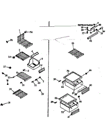 Liner Parts parts for Kenmore Refrigerator 106.6690543 (1066690543, 106 6690543) from AppliancePartsPros.com