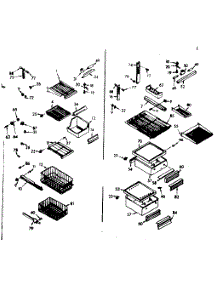 Liner Parts parts for Kenmore Refrigerator 106.6690741 (1066690741, 106 6690741) from AppliancePartsPros.com