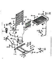Unit Parts parts for Kenmore Refrigerator 106.6692031 (1066692031, 106 6692031) from AppliancePartsPros.com