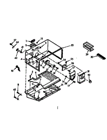 Freezer Parts parts for Kenmore Refrigerator 106.6694001 (1066694001, 106 6694001) from AppliancePartsPros.com