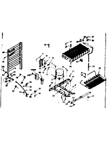 Unit Parts parts for Kenmore Refrigerator 106.6694221 (1066694221, 106 6694221) from AppliancePartsPros.com