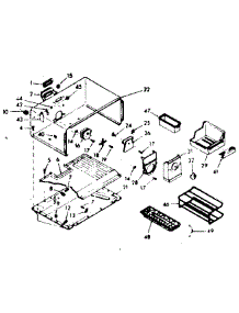 Freezer Section Parts parts for Kenmore Refrigerator 106.6694221 (1066694221, 106 6694221) from AppliancePartsPros.com