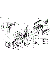 Ice Maker Parts parts for Kenmore Refrigerator 106.6694221 (1066694221, 106 6694221) from AppliancePartsPros.com