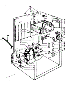 Unit Parts parts for Kenmore Refrigerator 106.6695120 (1066695120, 106 6695120) from AppliancePartsPros.com