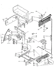 Unit Parts parts for Kenmore Refrigerator 106.6695242 (1066695242, 106 6695242) from AppliancePartsPros.com