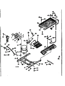 Unit Parts parts for Kenmore Refrigerator 106.6696042 (1066696042, 106 6696042) from AppliancePartsPros.com