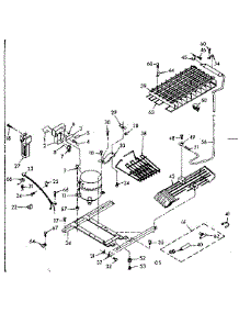 Unit Parts parts for Kenmore Refrigerator 106.6696601 (1066696601, 106 6696601) from AppliancePartsPros.com