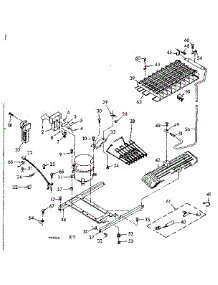 Unit Parts parts for Kenmore Refrigerator 106.6696602 (1066696602, 106 6696602) from AppliancePartsPros.com