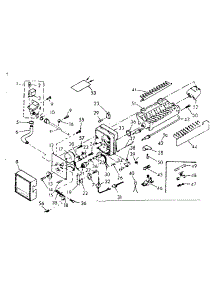Ice Maker Parts parts for Kenmore Refrigerator 106.6696602 (1066696602, 106 6696602) from AppliancePartsPros.com