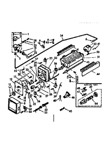 Ice Maker Parts parts for Kenmore Refrigerator 106.7600421 (1067600421, 106 7600421) from AppliancePartsPros.com