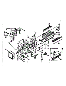 Ice Maker Parts parts for Kenmore Refrigerator 106.7604220 (1067604220, 106 7604220) from AppliancePartsPros.com