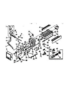 Ice Maker Parts parts for Kenmore Refrigerator 106.7607220 (1067607220, 106 7607220) from AppliancePartsPros.com