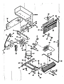 Unit Parts parts for Kenmore Refrigerator 106.7607220 (1067607220, 106 7607220) from AppliancePartsPros.com