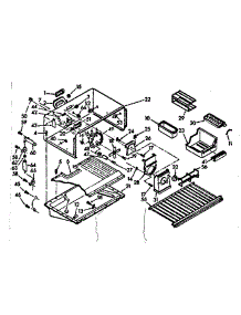 Freezer Section Parts parts for Kenmore Refrigerator 106.7608261 (1067608261, 106 7608261) from AppliancePartsPros.com