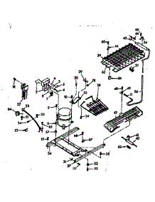 Unit Parts parts for Kenmore Refrigerator 106.7608261 (1067608261, 106 7608261) from AppliancePartsPros.com