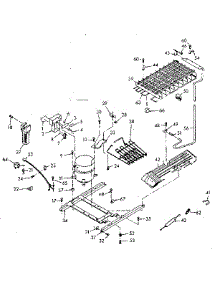 Unit Parts parts for Kenmore Refrigerator 106.7608400 (1067608400, 106 7608400) from AppliancePartsPros.com