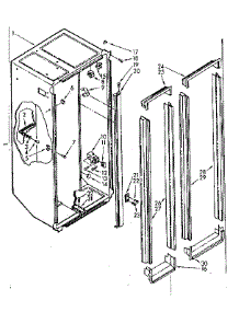Breaker And Miscellaneous Parts parts for Kenmore Refrigerator 106.7610140 (1067610140, 106 7610140) from AppliancePartsPros.com