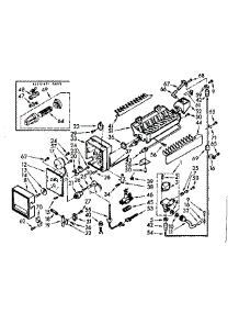 Icemaker Parts parts for Kenmore Refrigerator 106.7610840 (1067610840, 106 7610840) from AppliancePartsPros.com