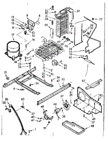 Refrigerator Unit Parts parts for Kenmore Refrigerator 106.7620514 (1067620514, 106 7620514) from AppliancePartsPros.com
