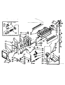 Icemaker Parts parts for Kenmore Refrigerator 106.7625445 (1067625445, 106 7625445) from AppliancePartsPros.com