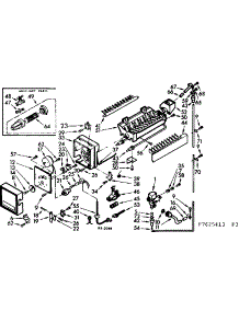 Icemaker Parts parts for Kenmore Refrigerator 106.7625463 (1067625463, 106 7625463) from AppliancePartsPros.com