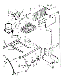 Unit Parts parts for Kenmore Refrigerator 106.7627410 (1067627410, 106 7627410) from AppliancePartsPros.com