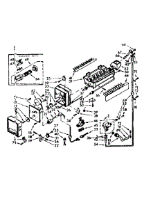 Ice Maker parts for Kenmore Refrigerator 106.7629310 (1067629310, 106 7629310) from AppliancePartsPros.com