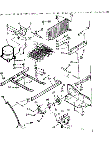 Unit Parts parts for Kenmore Refrigerator 106.7629445 (1067629445, 106 7629445) from AppliancePartsPros.com