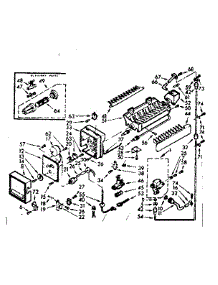 Icemaker parts for Kenmore Refrigerator 106.7630520 (1067630520, 106 7630520) from AppliancePartsPros.com