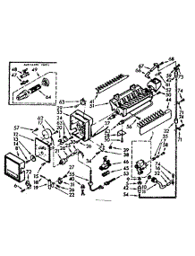 Icemaker parts for Kenmore Refrigerator 106.7630541 (1067630541, 106 7630541) from AppliancePartsPros.com