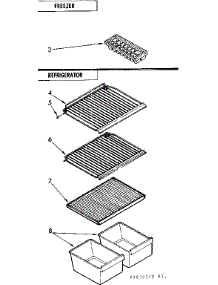 Liner Parts parts for Kenmore Refrigerator 106.7632142 (1067632142, 106 7632142) from AppliancePartsPros.com