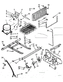 Unit Parts parts for Kenmore Refrigerator 106.7637241 (1067637241, 106 7637241) from AppliancePartsPros.com
