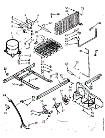 Unit Parts parts for Kenmore Refrigerator 106.7639340 (1067639340, 106 7639340) from AppliancePartsPros.com