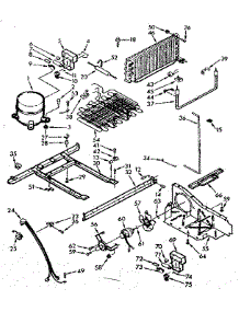 Unit Parts parts for Kenmore Refrigerator 106.7649220 (1067649220, 106 7649220) from AppliancePartsPros.com