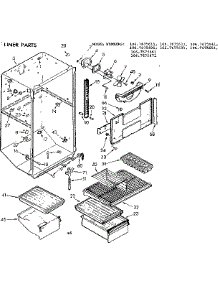 Liner Parts parts for Kenmore Refrigerator 106.7675631 (1067675631, 106 7675631) from AppliancePartsPros.com