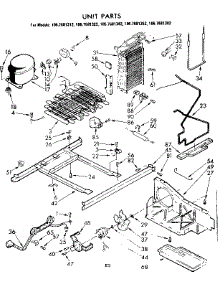 Unit Parts parts for Kenmore Refrigerator 106.7681312 (1067681312, 106 7681312) from AppliancePartsPros.com