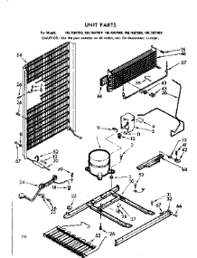 Unit Parts parts for Kenmore Refrigerator 106.7687980 (1067687980, 106 7687980) from AppliancePartsPros.com
