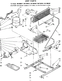 Unit Parts parts for Kenmore Refrigerator 106.7689312 (1067689312, 106 7689312) from AppliancePartsPros.com