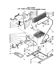 Unit Parts parts for Kenmore Refrigerator 106.7689410 (1067689410, 106 7689410) from AppliancePartsPros.com