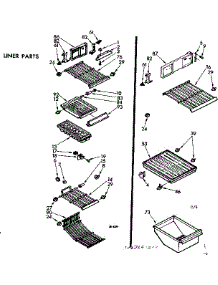 Liner Parts parts for Kenmore Refrigerator 106.7690243 (1067690243, 106 7690243) from AppliancePartsPros.com