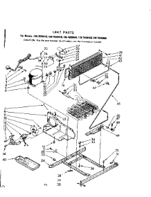 Unit Parts parts for Kenmore Refrigerator 106.7699440 (1067699440, 106 7699440) from AppliancePartsPros.com