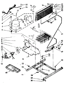 Unit Parts parts for Kenmore Refrigerator 106.8138640 (1068138640, 106 8138640) from AppliancePartsPros.com
