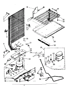 Unit Parts parts for Kenmore Refrigerator 106.8364310 (1068364310, 106 8364310) from AppliancePartsPros.com
