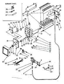 Icemaker Parts parts for Kenmore Refrigerator 106.8364730 (1068364730, 106 8364730) from AppliancePartsPros.com