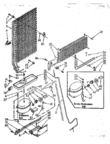 Unit Parts parts for Kenmore Refrigerator 106.8364772 (1068364772, 106 8364772) from AppliancePartsPros.com