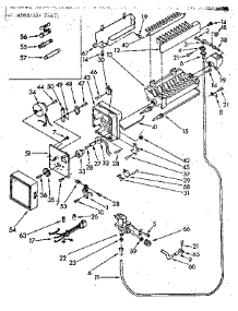 Icemaker Parts parts for Kenmore Refrigerator 106.8364772 (1068364772, 106 8364772) from AppliancePartsPros.com