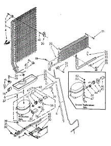 Unit Parts parts for Kenmore Refrigerator 106.8364783 (1068364783, 106 8364783) from AppliancePartsPros.com