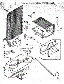 Unit Parts parts for Kenmore Refrigerator 106.8373000 (1068373000, 106 8373000) from AppliancePartsPros.com