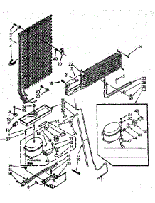 Unit Parts parts for Kenmore Refrigerator 106.8376490 (1068376490, 106 8376490) from AppliancePartsPros.com