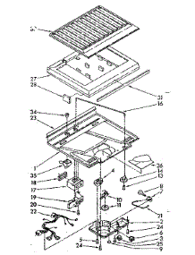 Compartment Separator Parts parts for Kenmore Refrigerator 106.8378531 (1068378531, 106 8378531) from AppliancePartsPros.com